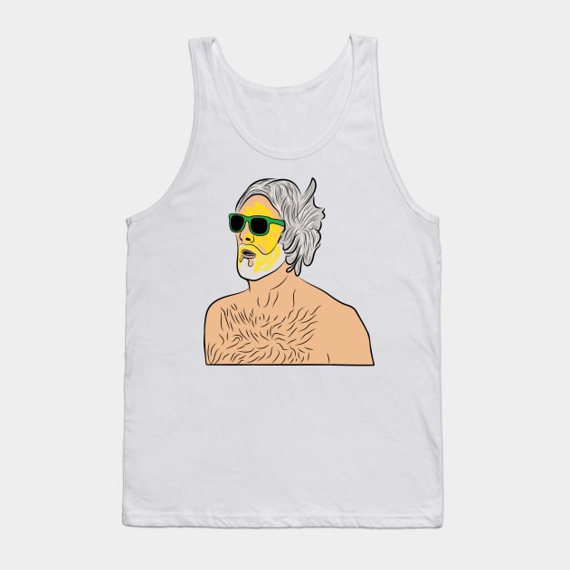 The Ol' Mustard Face Tank Top by MarinaMenezzes